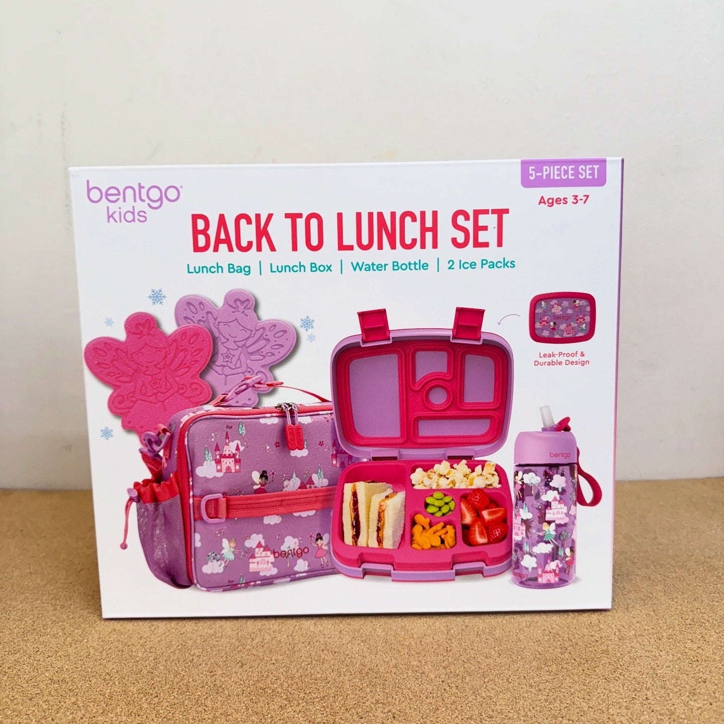 Bentgo Kids Back to Lunch Set - Fairy