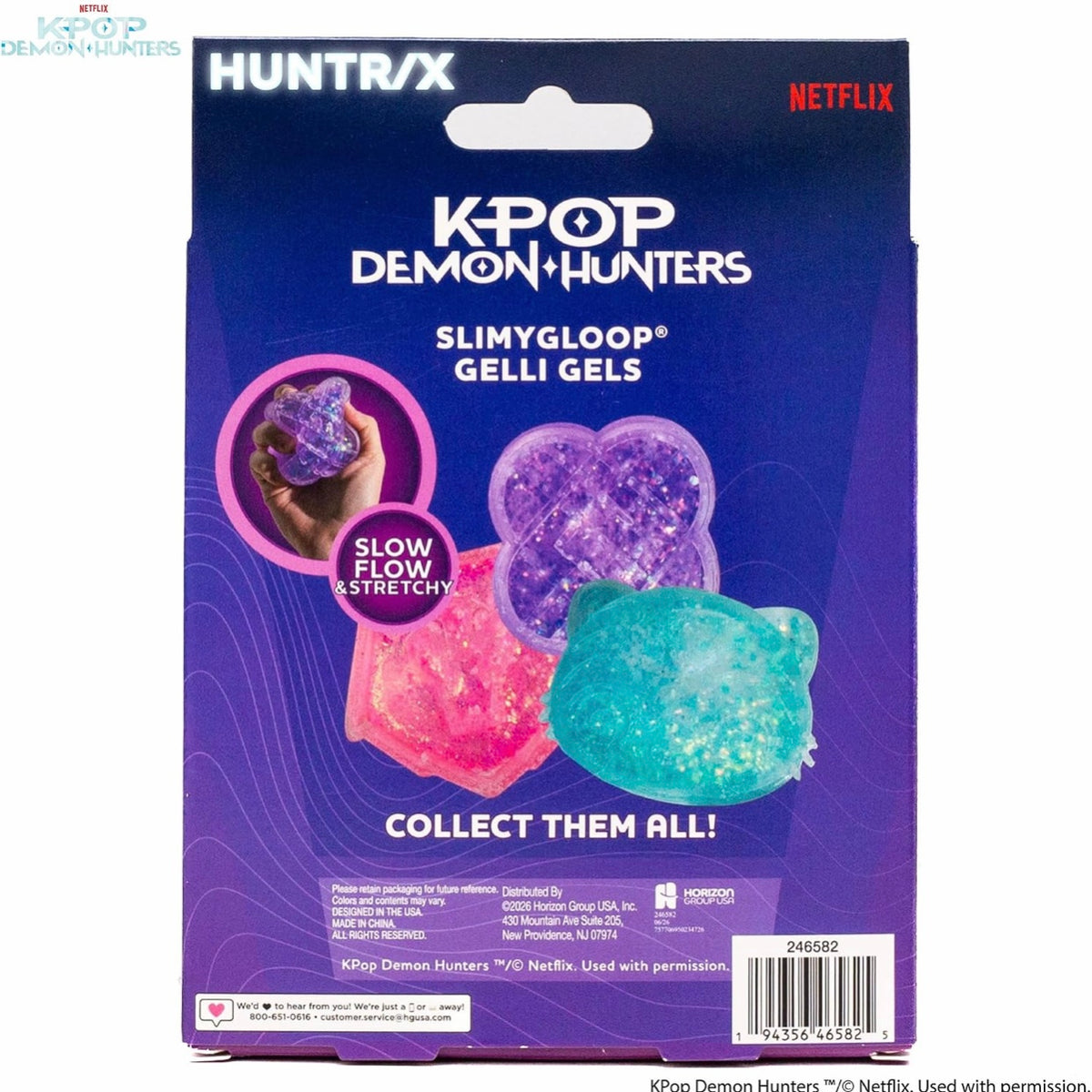 Slimygloop Gelli Gels Kpop Demon Hunters HUNTR/X
