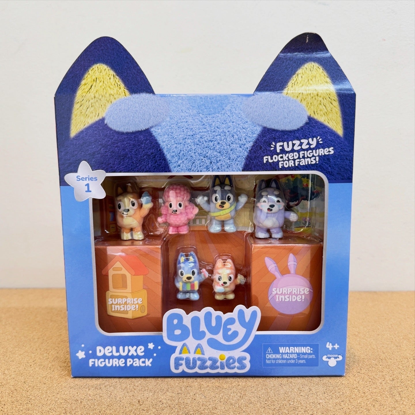 Bluey Fuzzies Deluxe Figure Pack