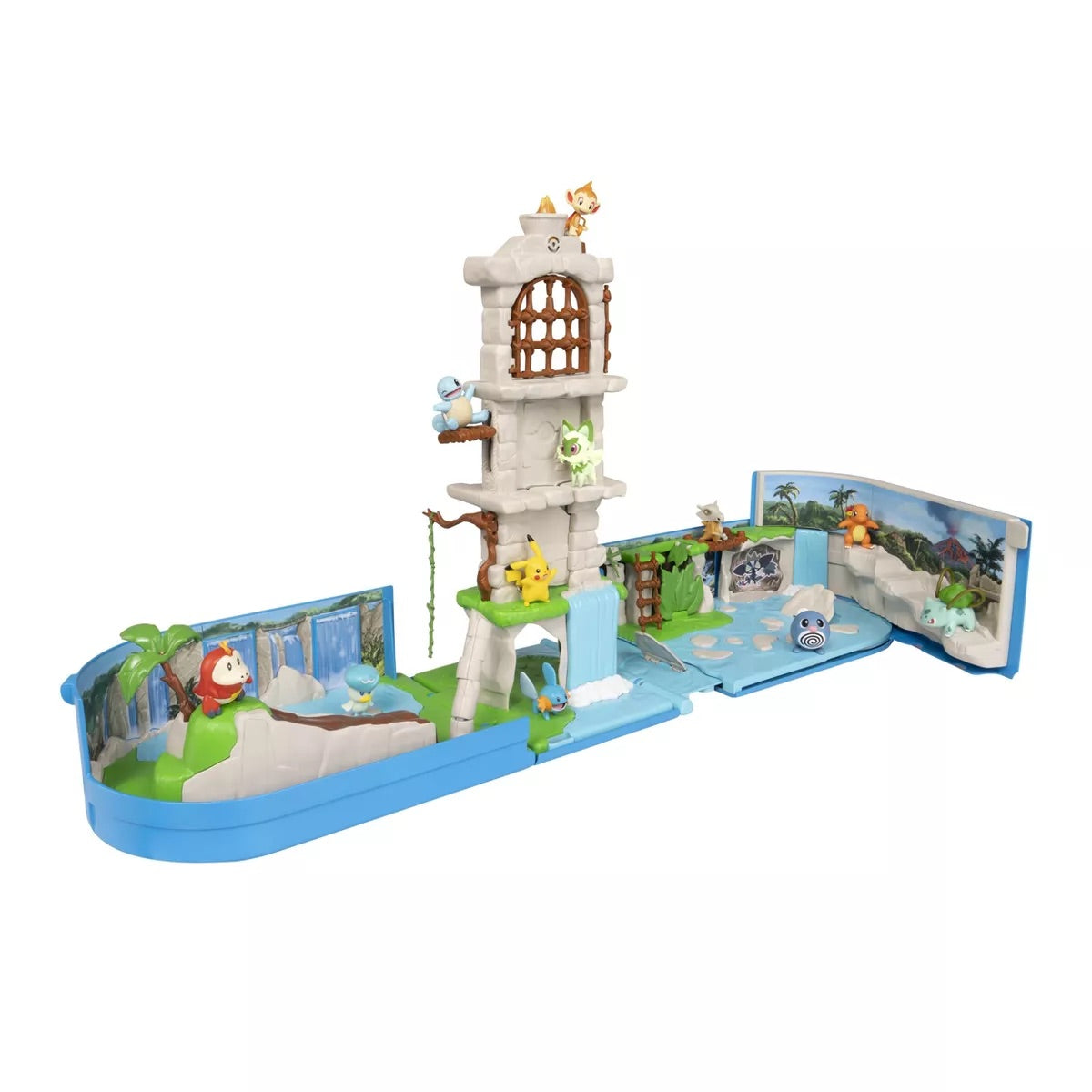 Pokemon Carry Case Jungle Ruins Playset