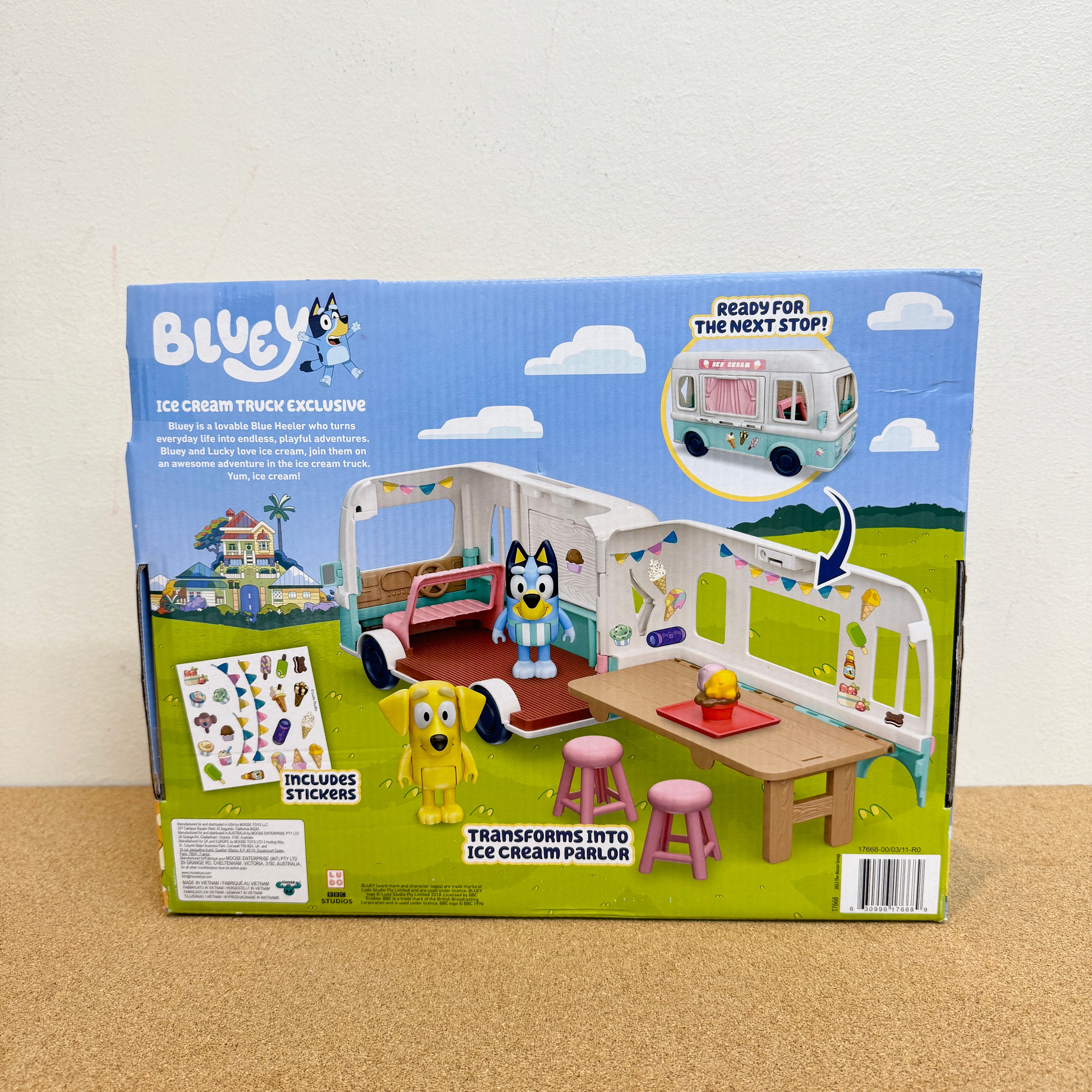 Bluey Bluey’s Ice Cream Truck Playset