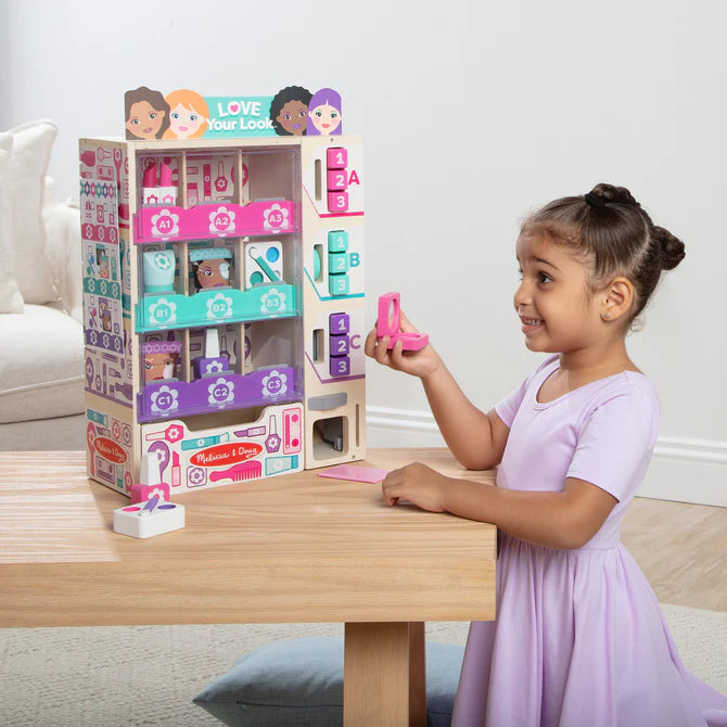 Melissa & Doug Sort-Stock-Select Beauty Kiosk Playset