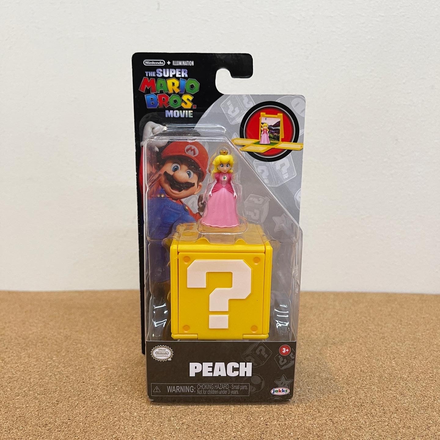 Nintendo The Super Mario Bros Movie Mini Princess Peach Figure