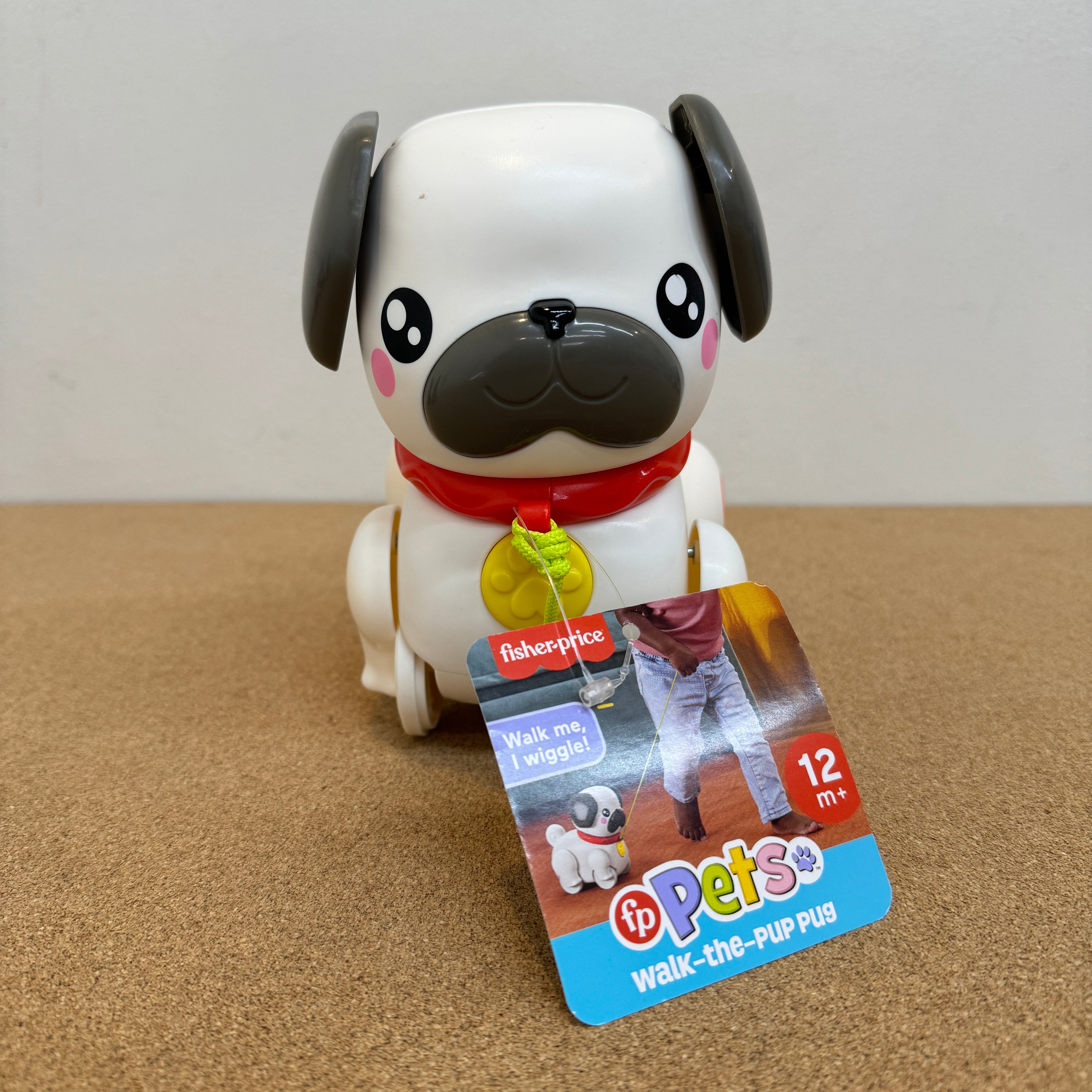 Fisher Price Pets Walk-The-Pup Pug