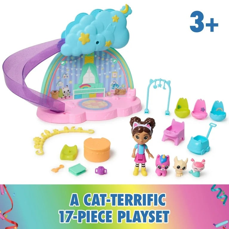 Gabby’s Dollhouse Kitty Care Ear Purrfect Playroom