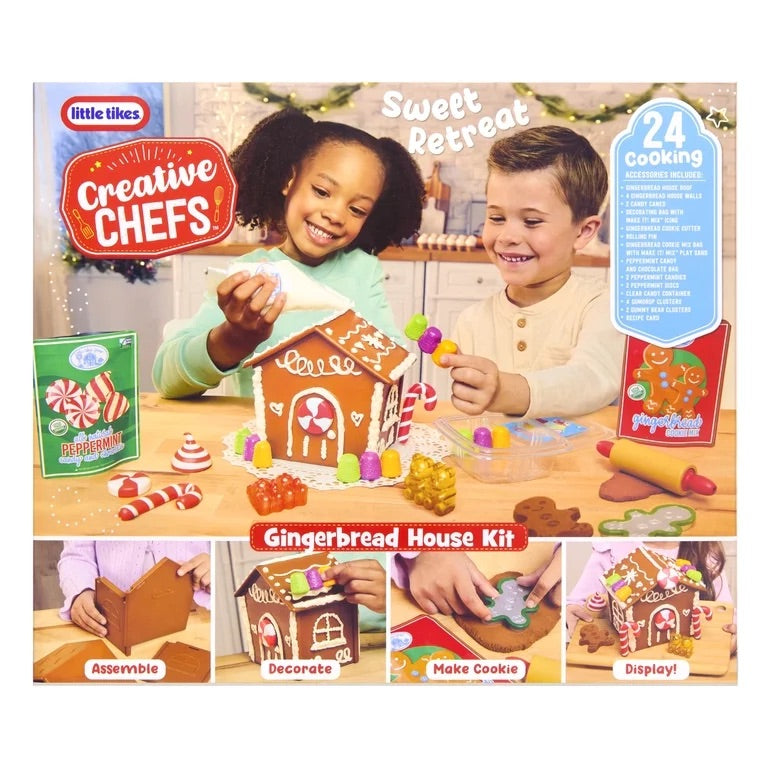 Little Tikes Creative Chefs Gingerbread House Kit