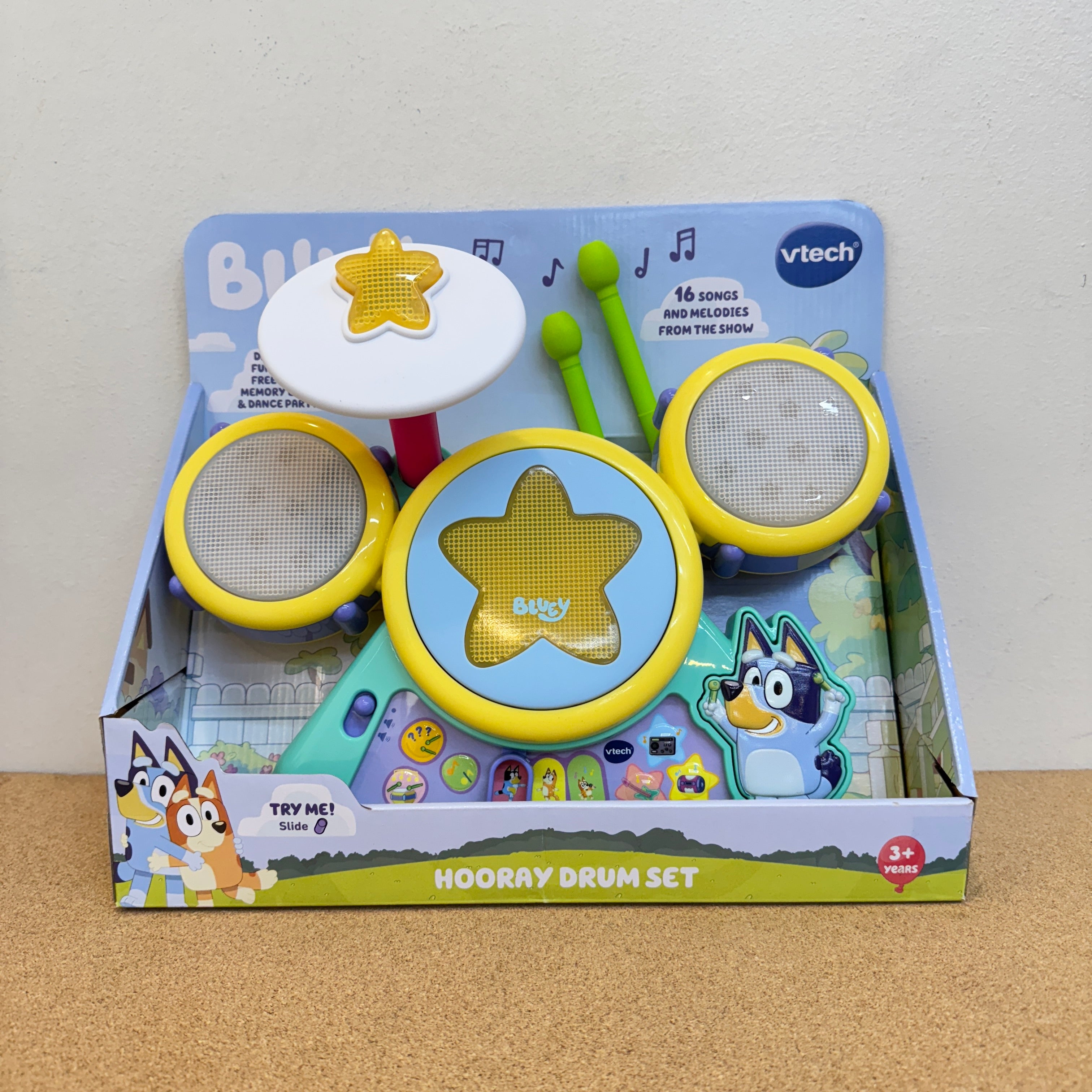 VTech Bluey Hooray Drum Set
