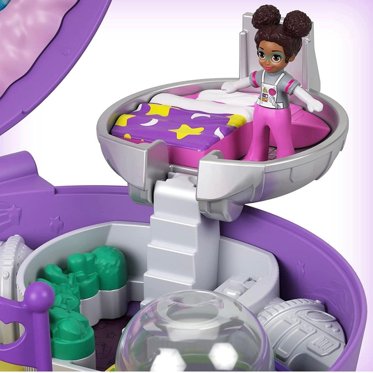 Polly Pocket Saturn Space Explorer Compact(Packaging Damaged)