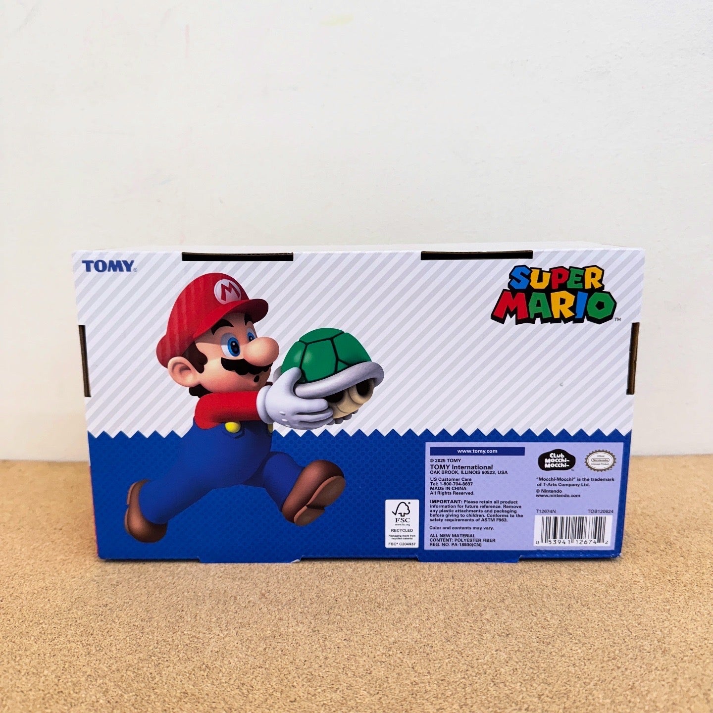 Club Mocchi Mocchi 3PK Super Mario Mini Power Up Plush