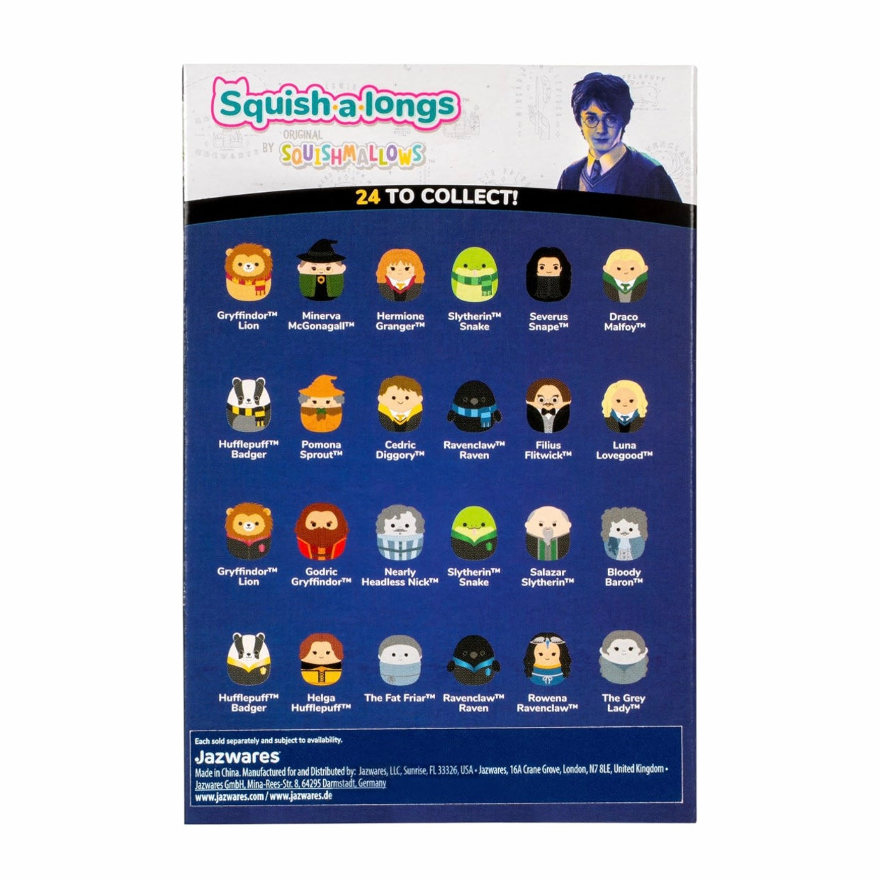 Squish-A-Longs “Harry Potter” Clip A Longs Mini Squish Gryffindor Multipack
