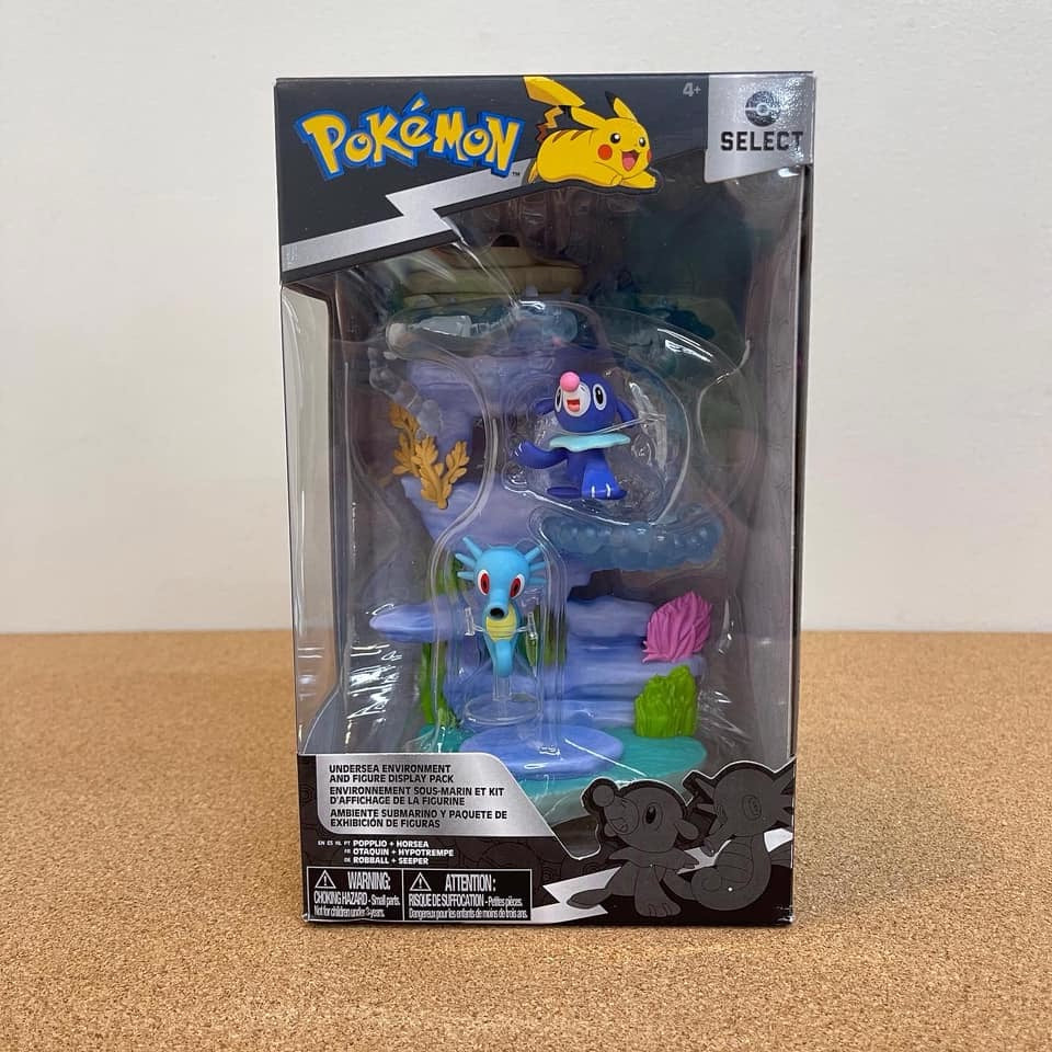 Pokemon UnderSea Environment & Figure Display Pack