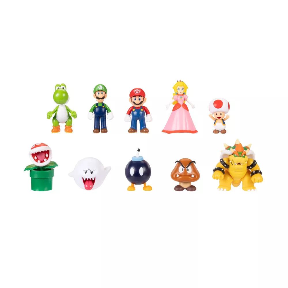 Nintendo Super Mario Friends and Foes Mini Figures 2.5”