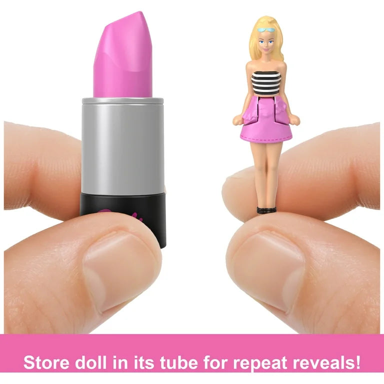 Barbie Mini BarbieLand Fashionista Doll Lipstick Tube Surprise