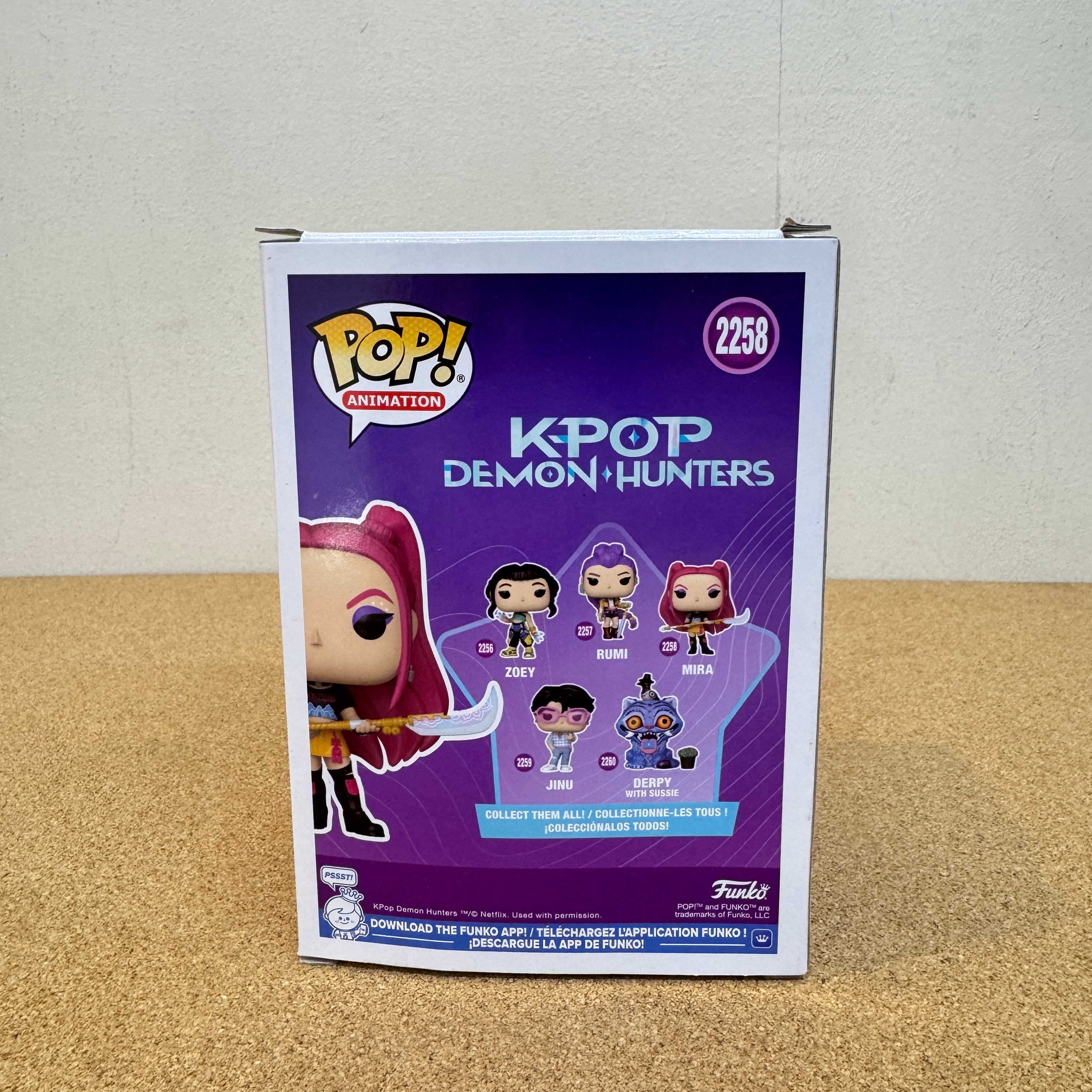 Funko Pop! Kpop Demon Hunters Collectible - Mira Vinyl Figure