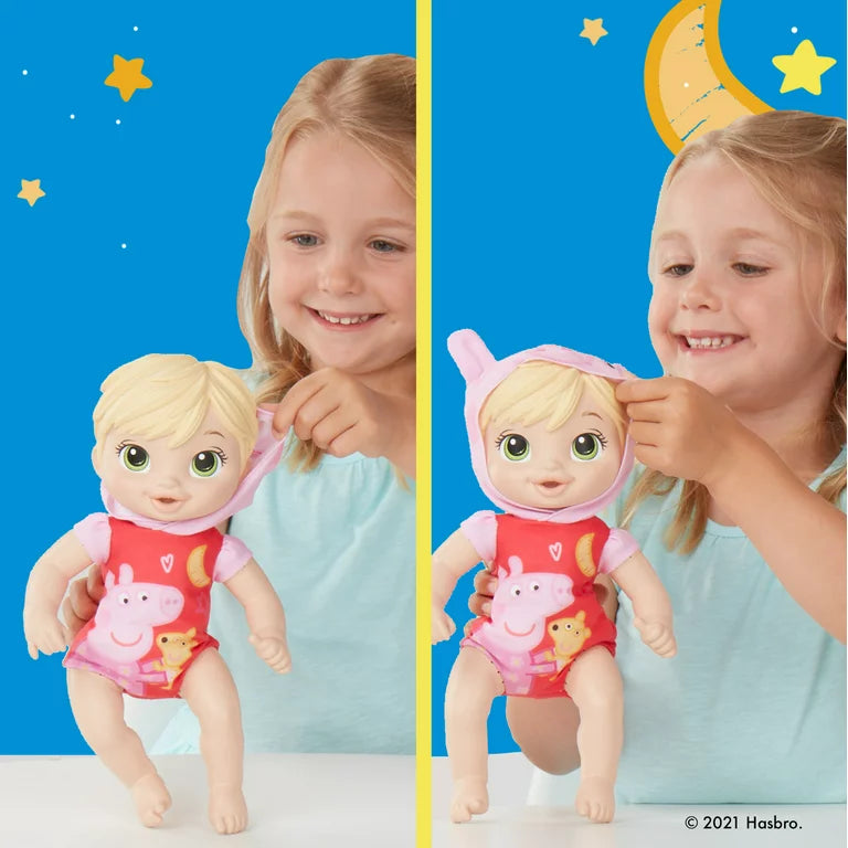 Baby Alive x Peppa Pig Goodnight Peppa Blonde