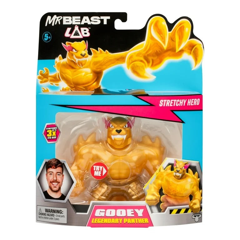 MrBeast Lab Heroez Of Goo Jit Zu Goo Legendary Panther Figure