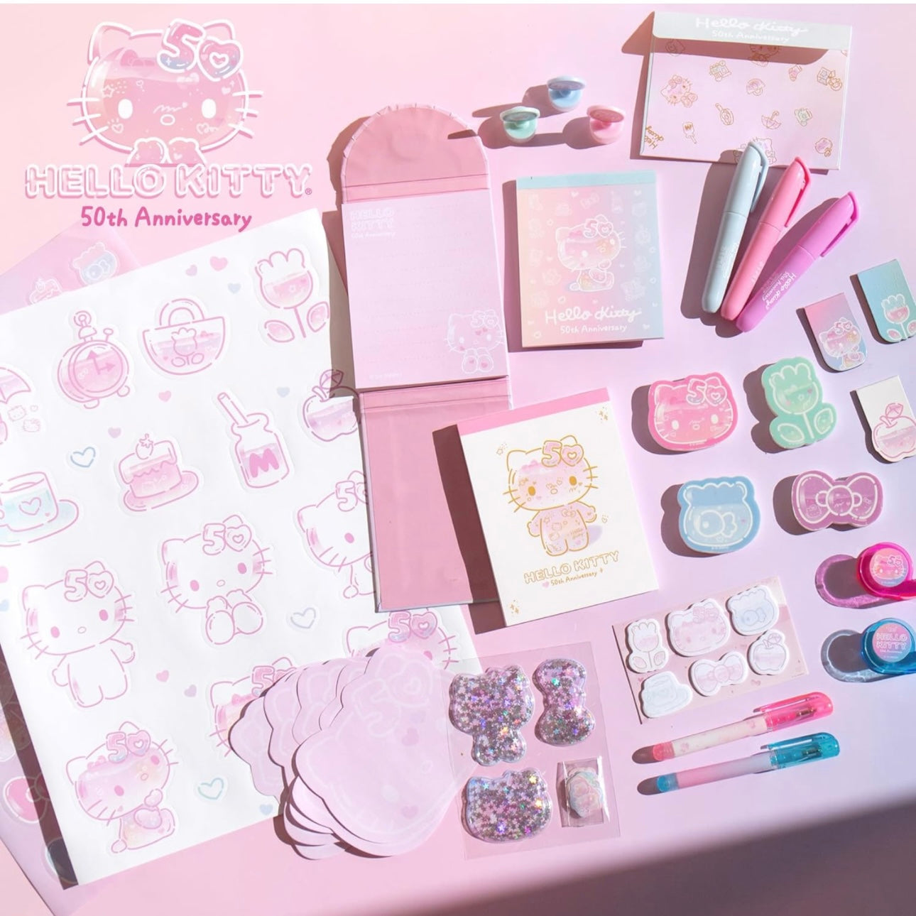 STMT Hello Kitty 50th Anniversary Mini Stationery Set