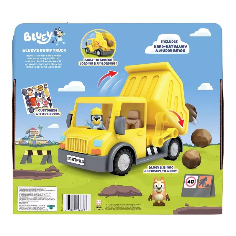 Bluey Dump Truck Playset