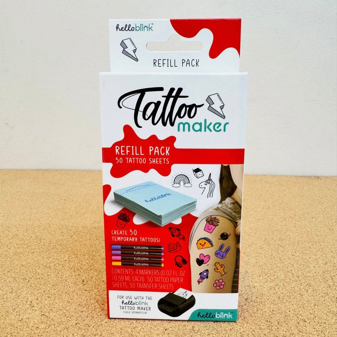 Hello Blink Tattoo Maker Refill Pack