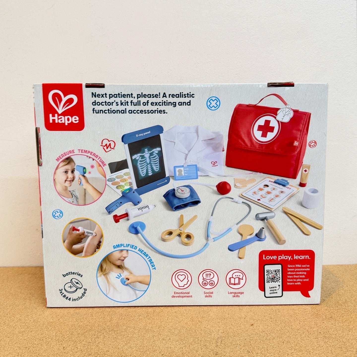 Hape Role Play Little Doctor’s Medical Kit
