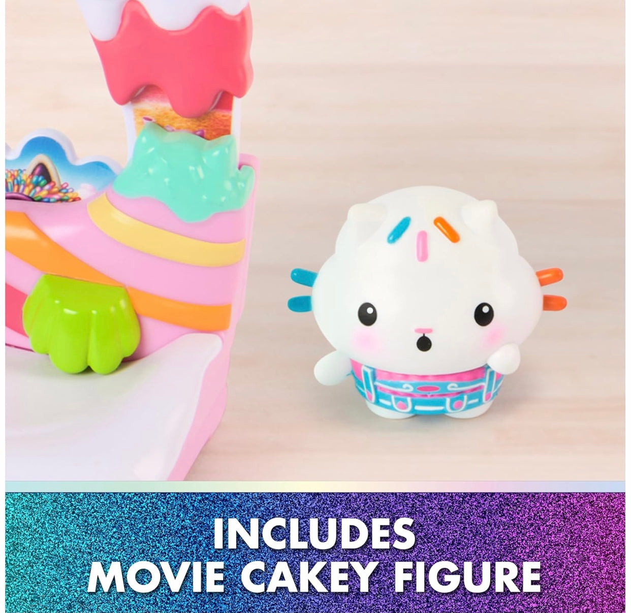Gabby’s Dollhouse The Movie: Cakey Cat’s Sweet Treat Balcony