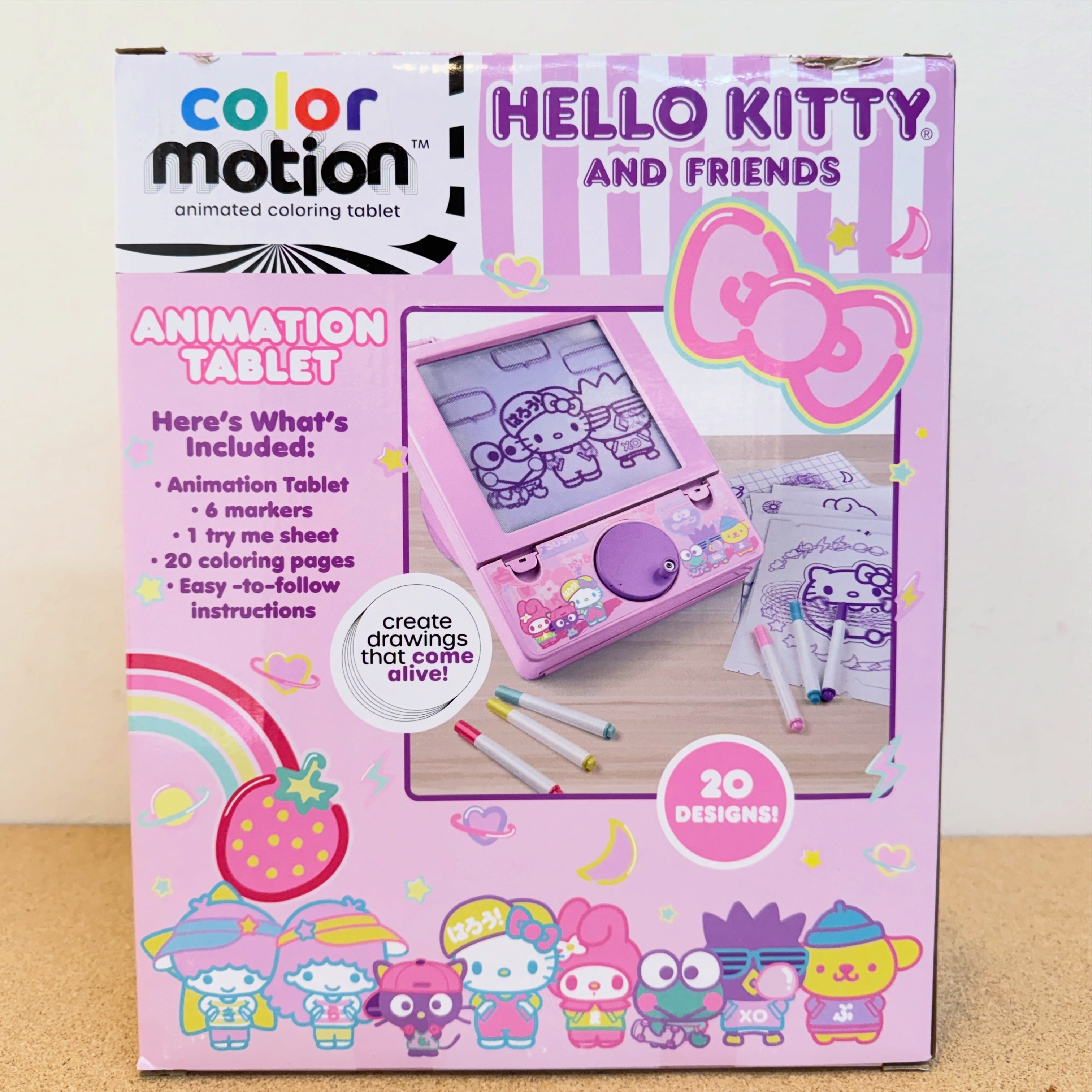 Hello Kitty and Friends Color Motion Animation Tablet