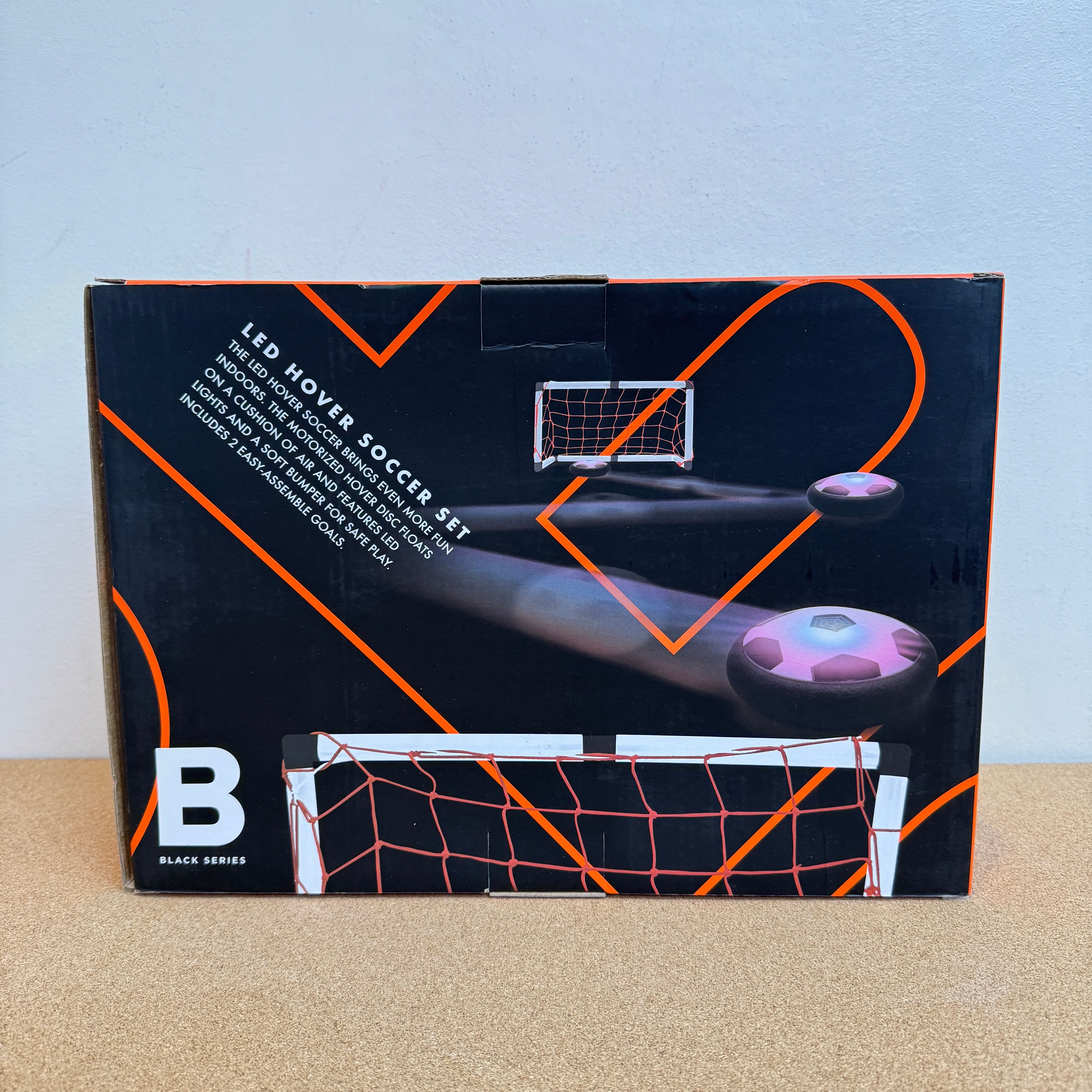 Black Series Led Hover Soccer Set