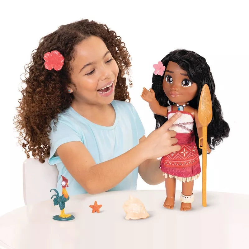 Disney Moana 2 My Singing Friends 14” Moana Doll & HeiHei