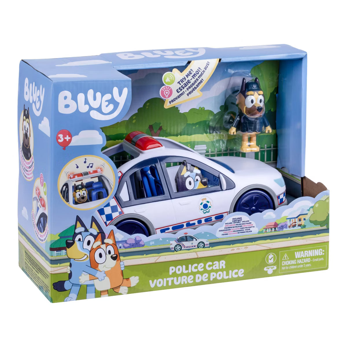 Bluey Police Car