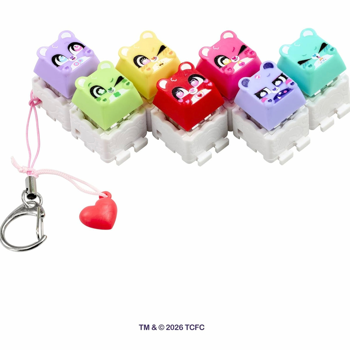 Clickeez Care Bears 7-Pack