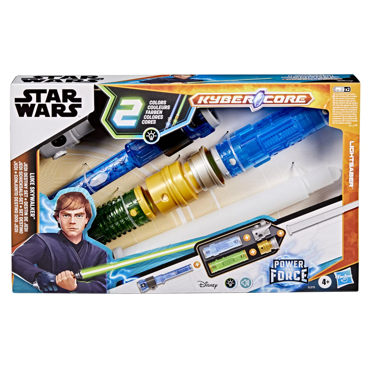 Star Wars Lightsaber Forge Luke Skywalker Jedi Destiny Lightsaber Set
