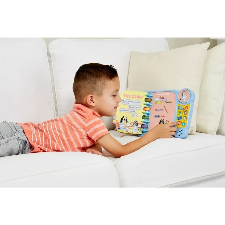 Vtech Bluey Book Of Games Toddler Toy