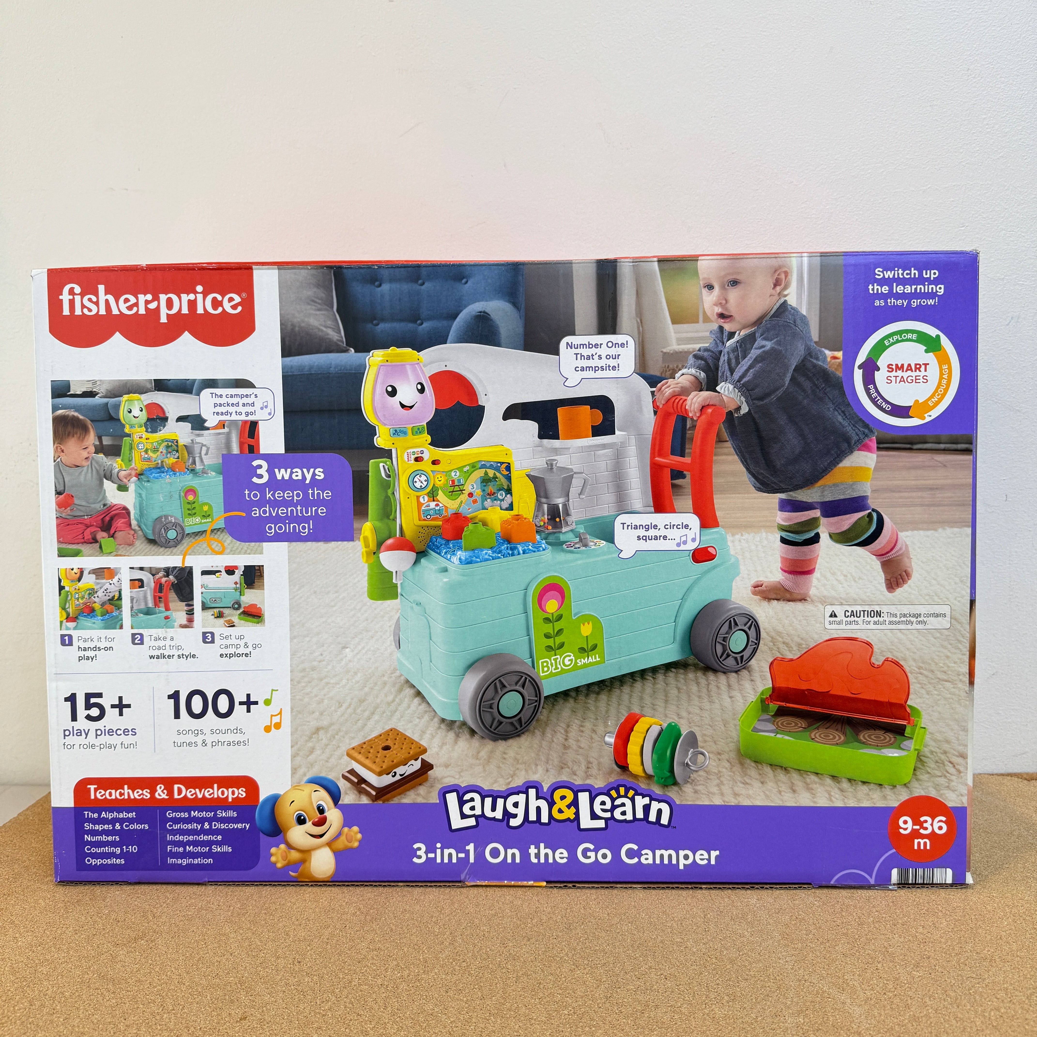 Fisher Price Laugh & Learn 3 in 1 On the go Camper