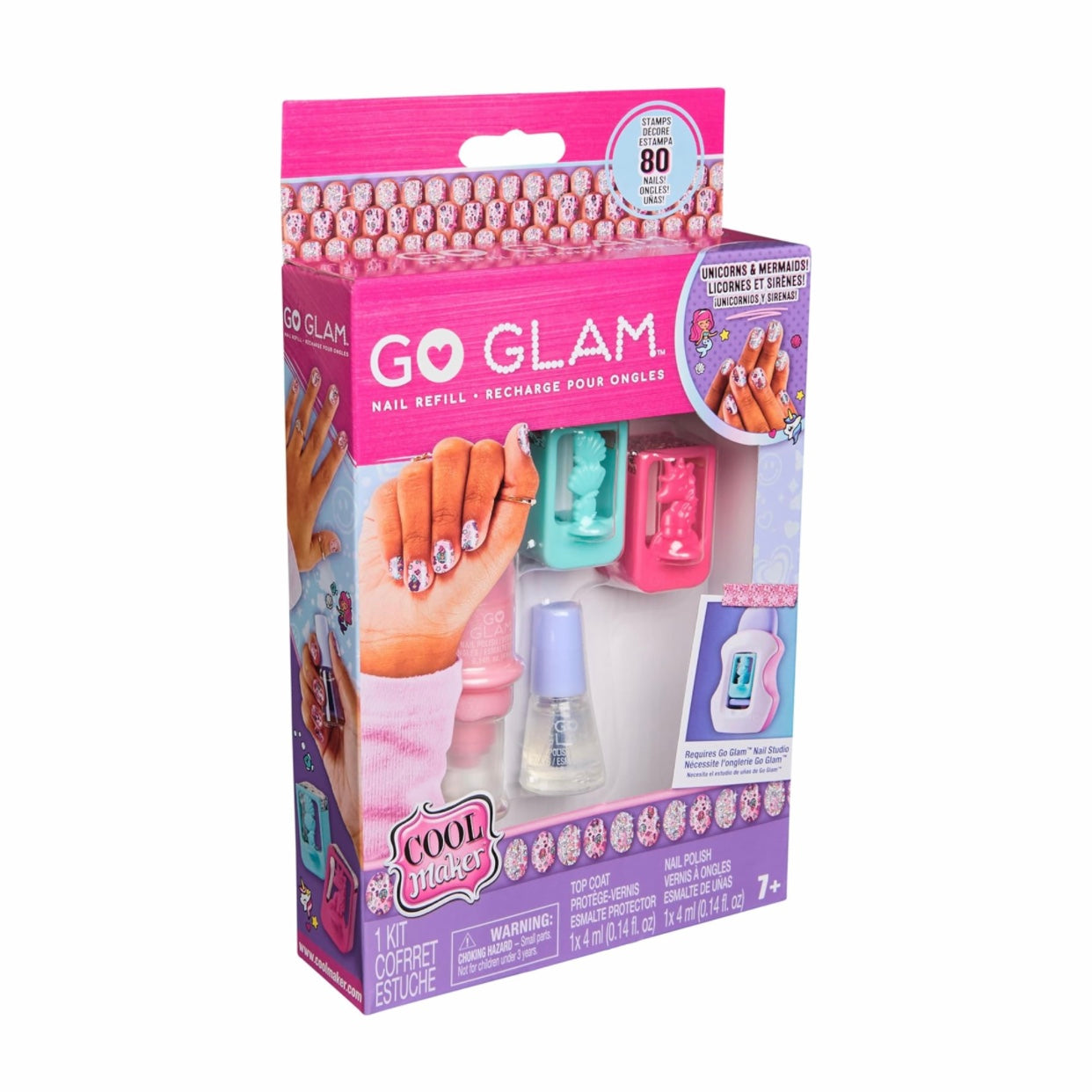 Cool Maker Go Glam Nail Stamper Refill - Unicorn & Mermaid