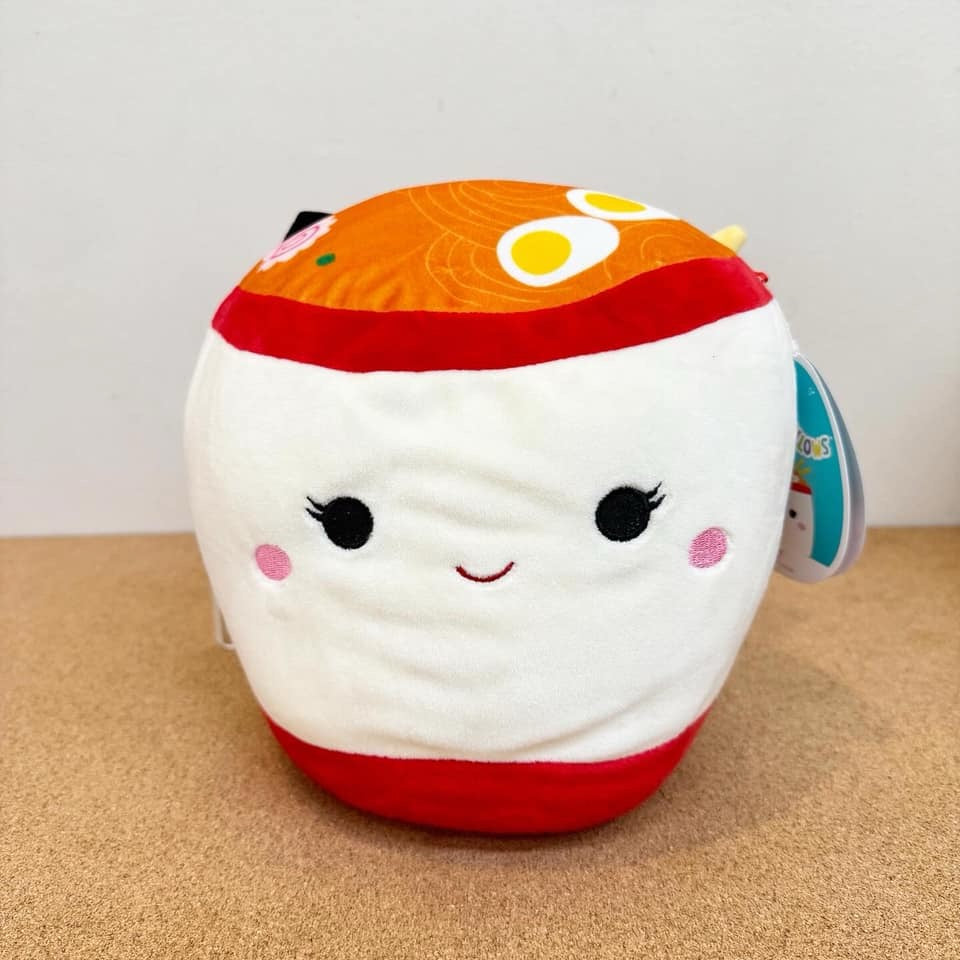 Squishmallows Snack Plush 8”- Raisy Ramen