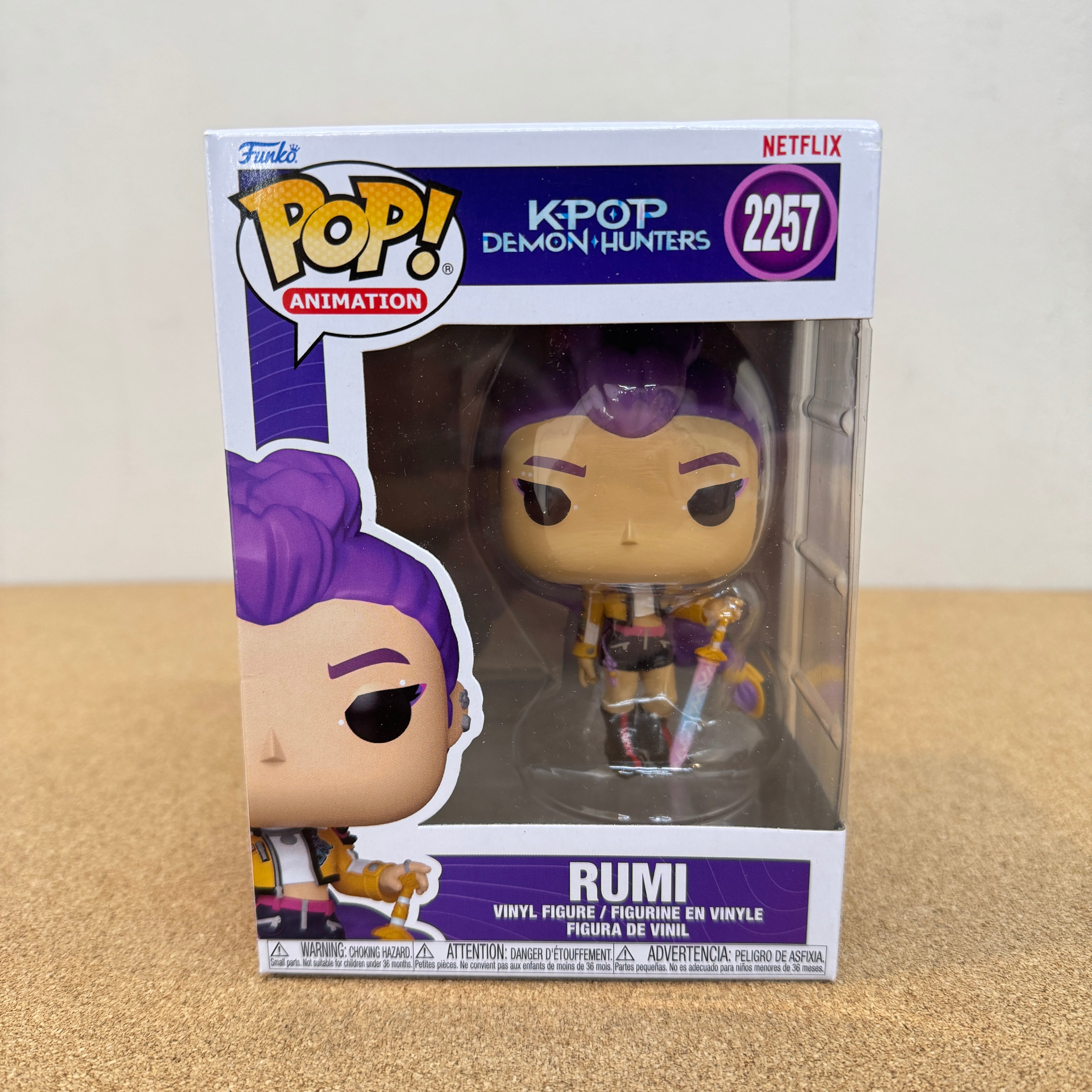 Funko Pop! Kpop Demon Hunters Collectible - Rumi Vinyl Figure