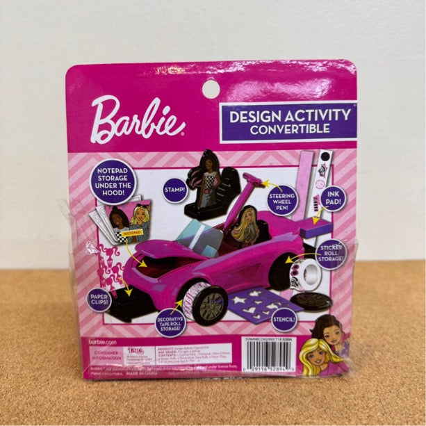 Barbie Design Activity Convertible