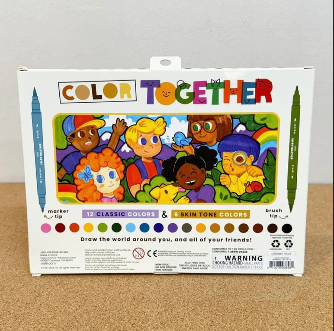 Ooly Color Together Markers Set of 18