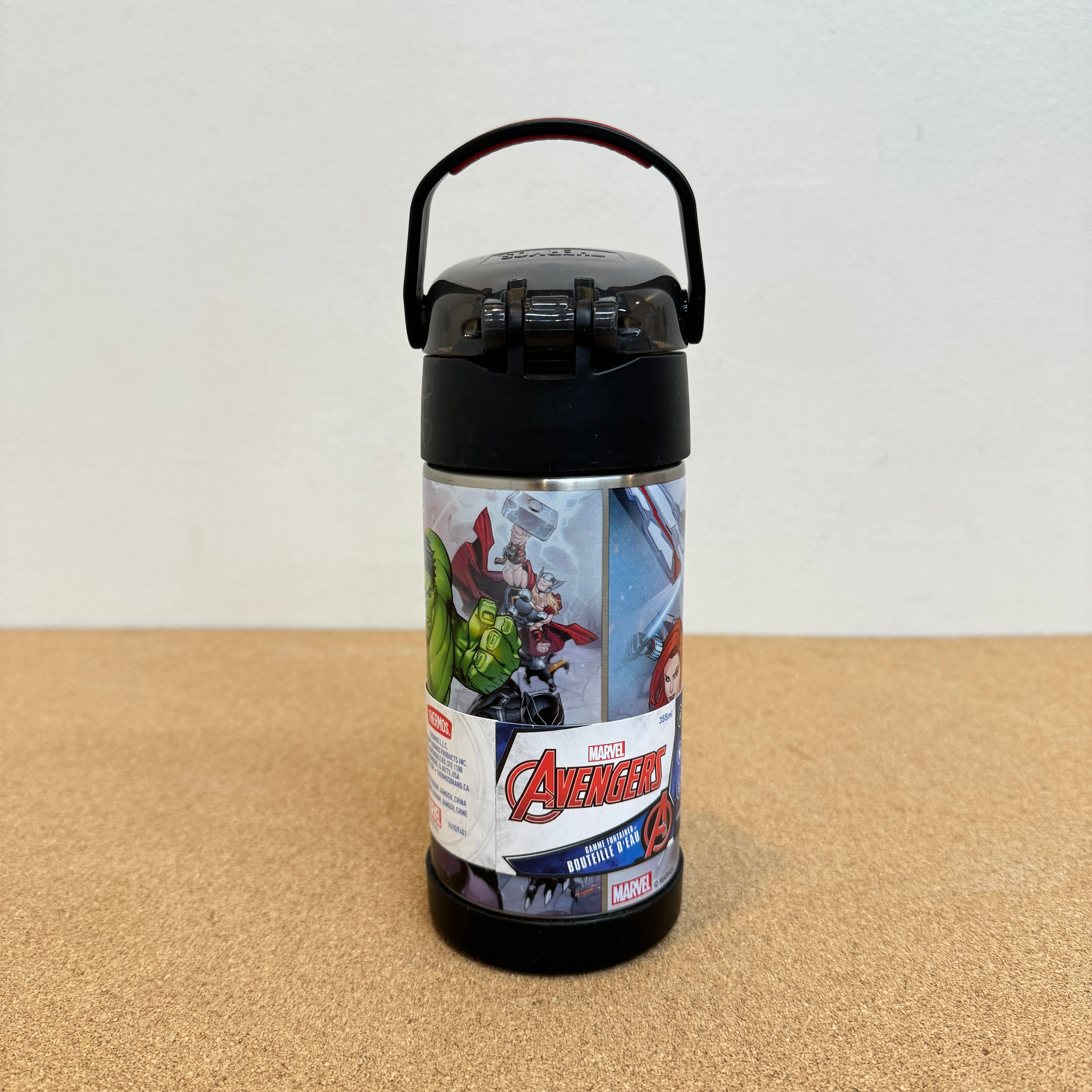 Thermos Funtainer 12oz Water Bottle - Avengers