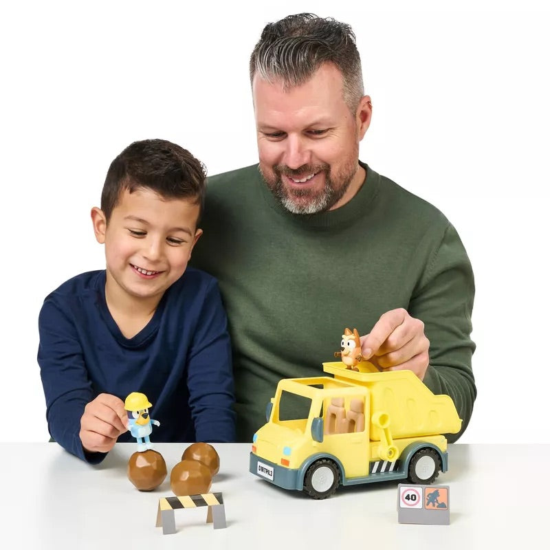 Bluey Dump Truck Playset