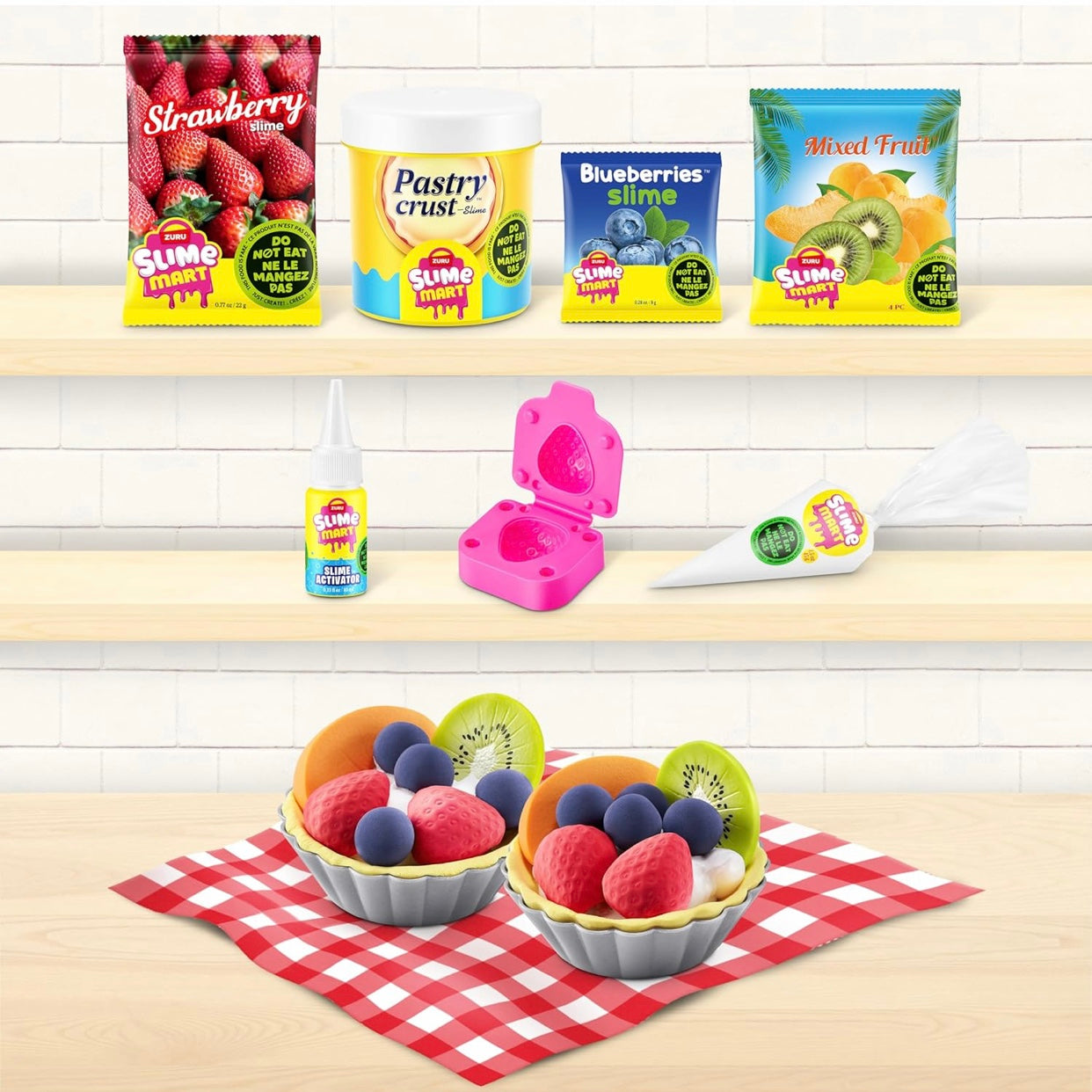 Slime Mart Fruit Tart Craft Kit