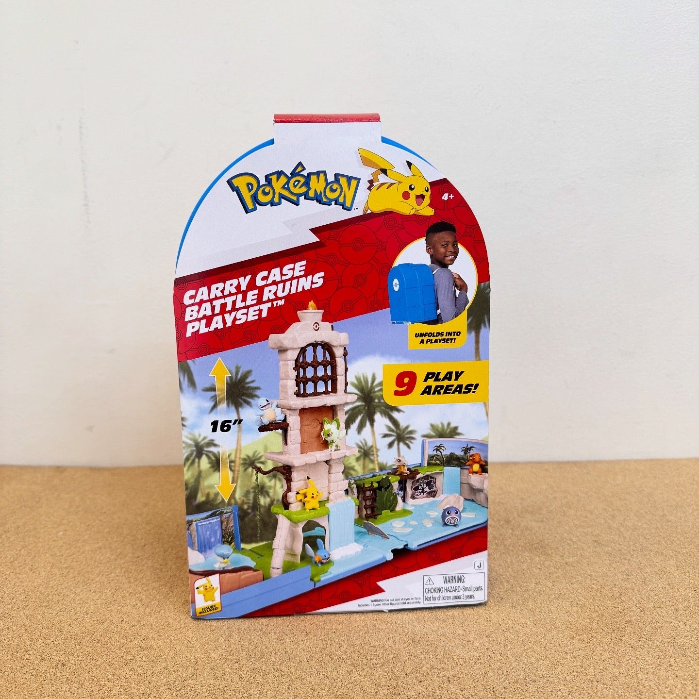 Pokemon Carry Case Jungle Ruins Playset