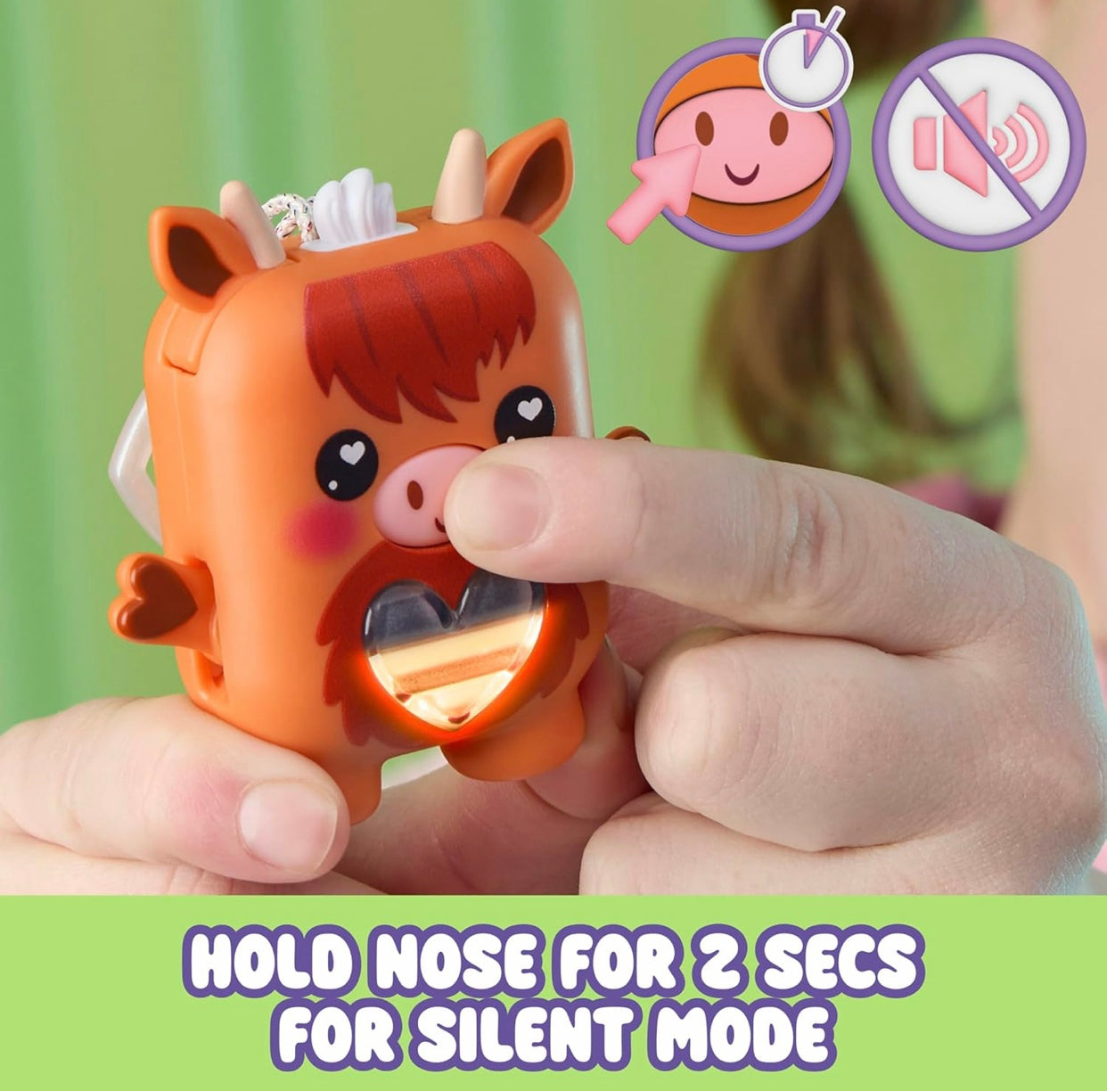 Nano-Mals Cowbert The Highland Interactive Fidget Toy