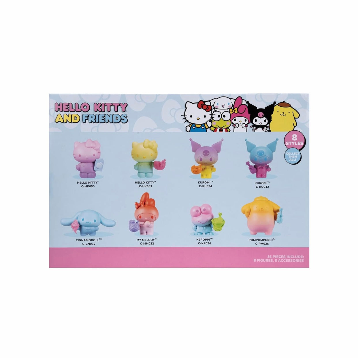 Hello Kitty and Friends Ombre Tropical Party Figure Pack