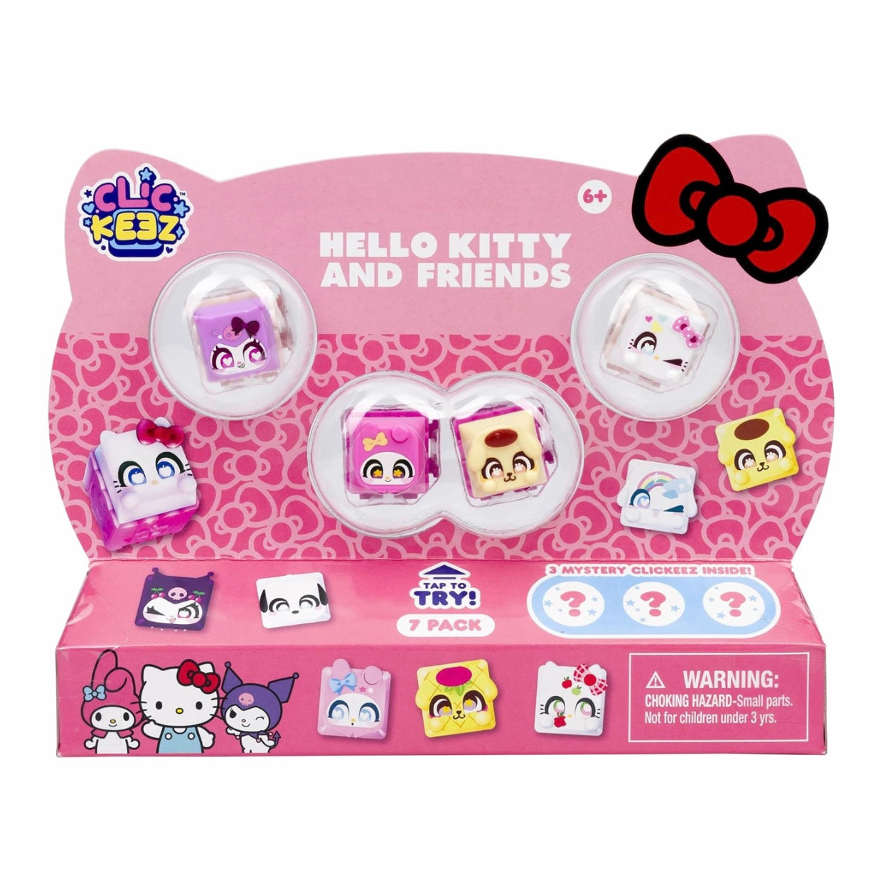 Clickeez Series 1 Hello Kitty and Friends 7Pack