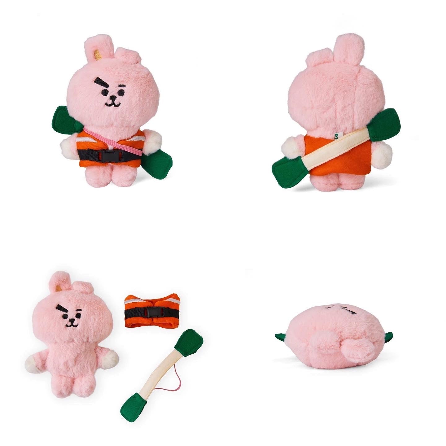 BT21 Picnic Mini Standing Plush Doll - Cooky