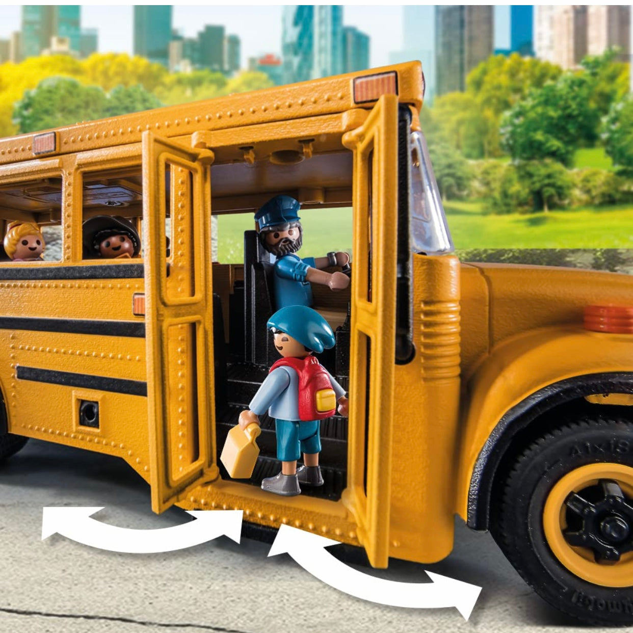 Playmobil School Bus Playset