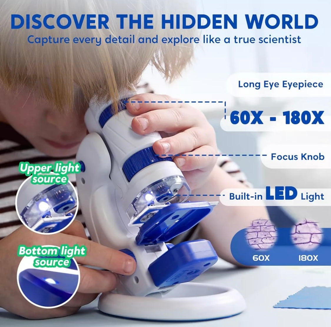 Klever Kits Junior Microscope Explorer Set