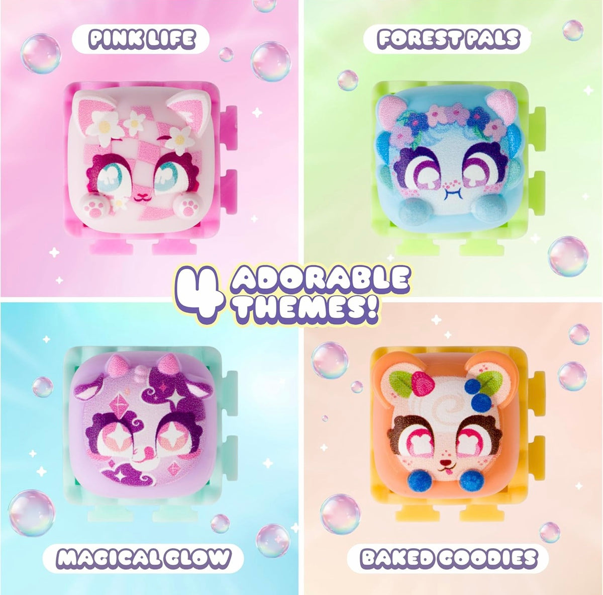 Clickeez Series 3 Keyboard Mega Pack(Bubble Pops- 4 Themed)