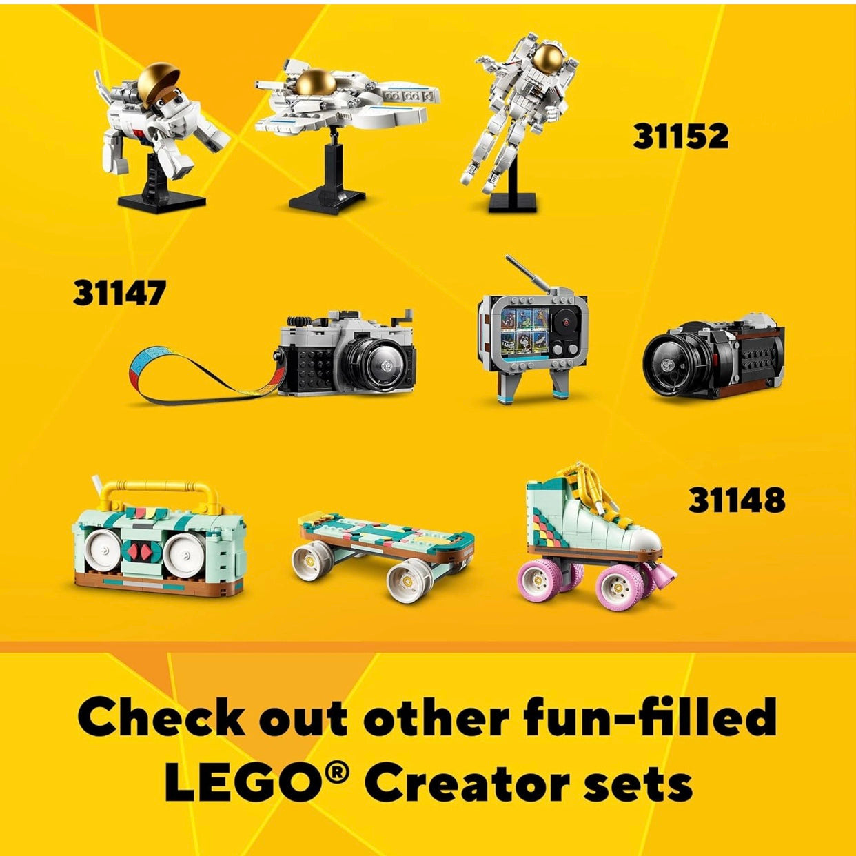 Lego Creator 3 in 1 Flowers In Watering Can Building Toy Set